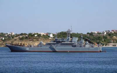 Ukraine claims it destroyed Russian tank landing ship