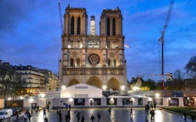 Inside the $760m restoration of Notre Dame cathedral