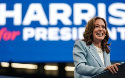 Kamala Harris has earned enough votes to win the Democratic presidential nomination, party chair announces